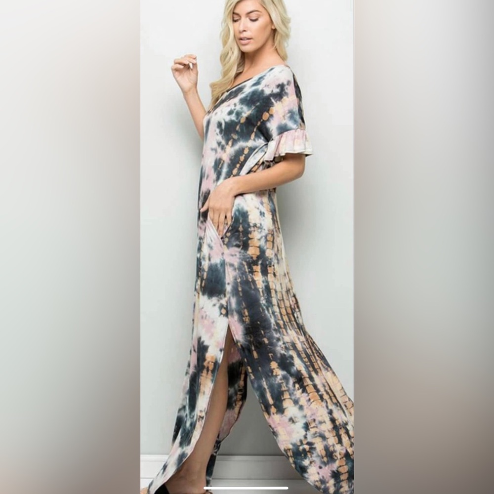 Tie Dye Maxi Dress
